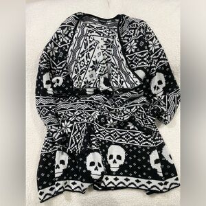 Torrid Skull Cardigan